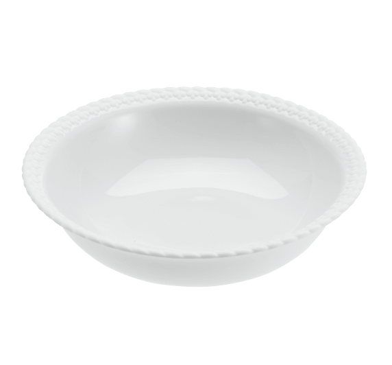 Open vegetable dish Babylone Porcelain